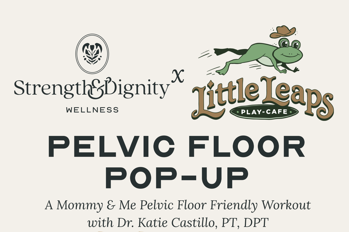 Pelvic floor pop-up